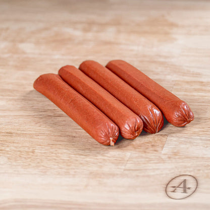 Hot Dogs, Uncured Jumbo, 4 x 4 oz