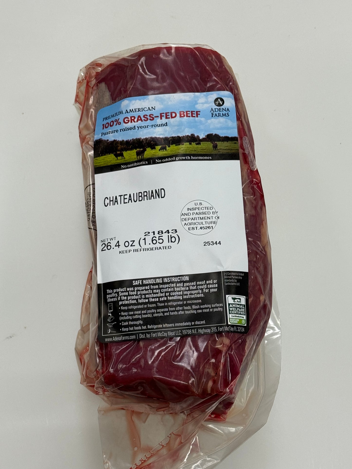 Chateuabriand Tenderloin Roast