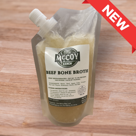 Beef Bone Broth: 100% Grass-Fed, Grass-Finished