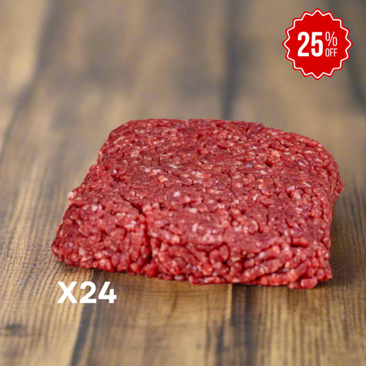 Ground Beef Brick Box | 85/15 | 24 × 1 lb.